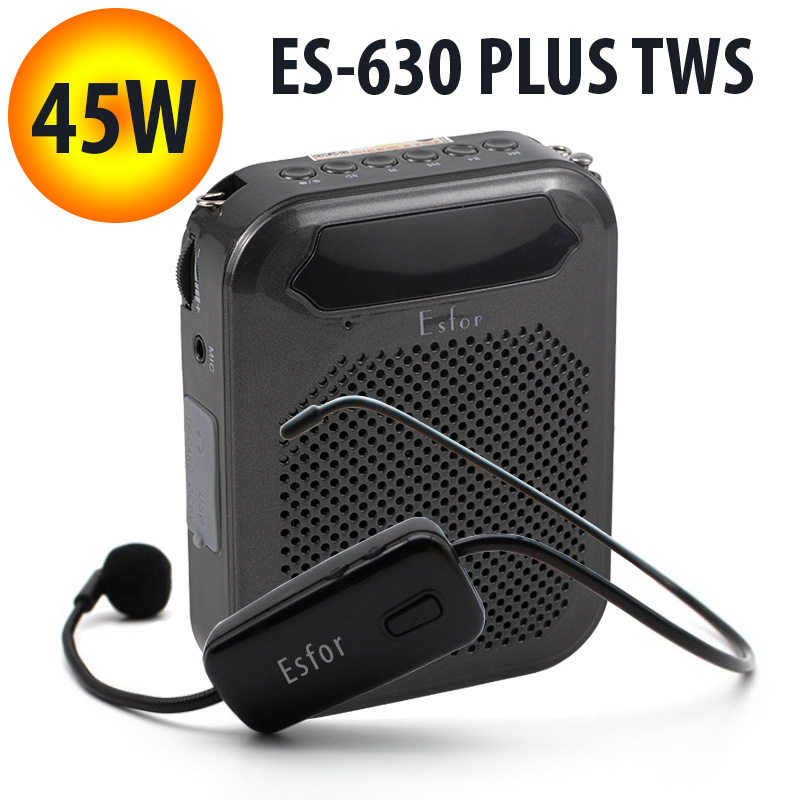 Máy trợ giảng Hàn Quốc ESFOR ES-630 Plus TWS loa 45W line out, âm thanh chất lượng cao